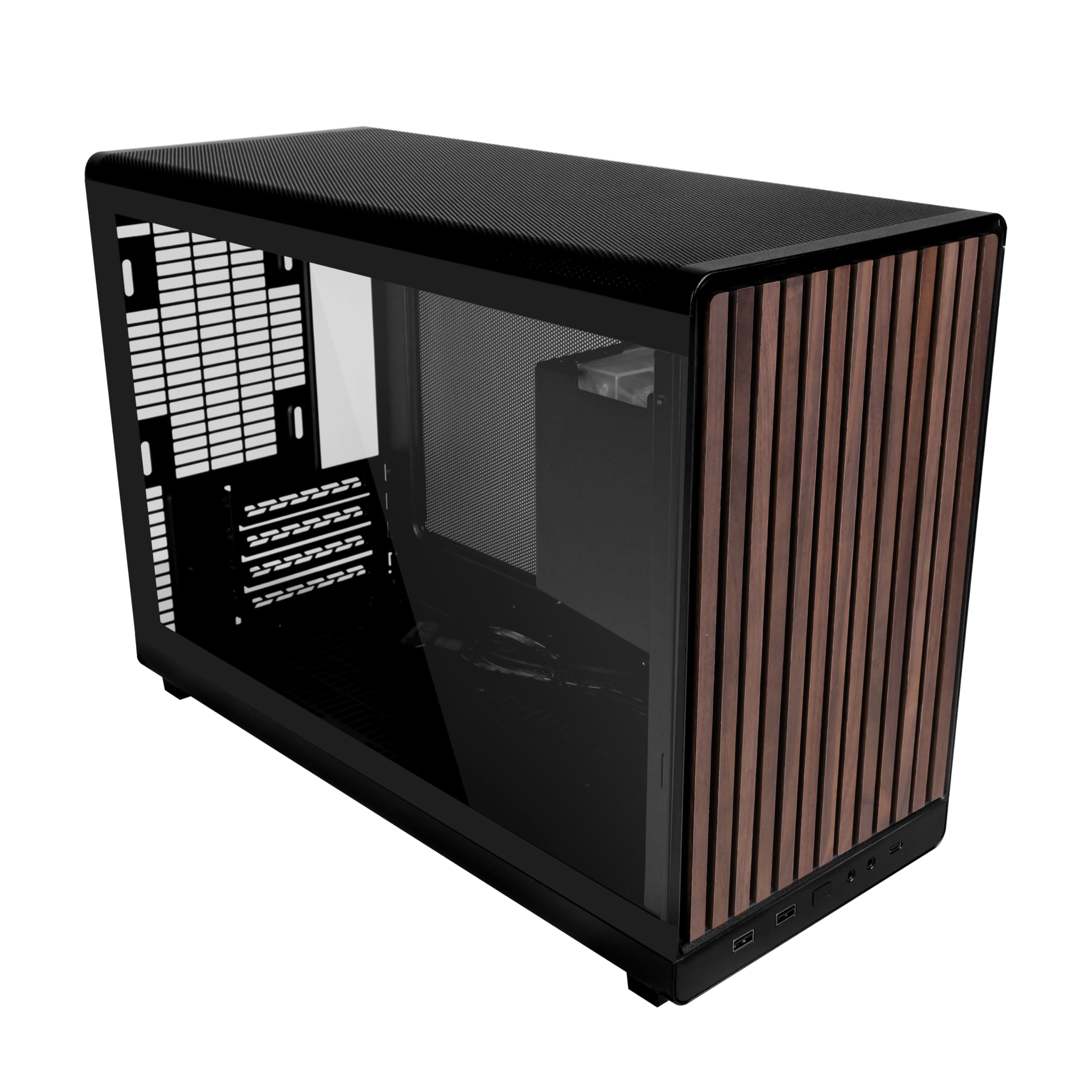 Amazon.co.jp: Lian Li A3-mATX PCケース - ガラスエディション